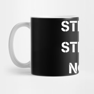 Strike First Strike Hard No Mercy Mug